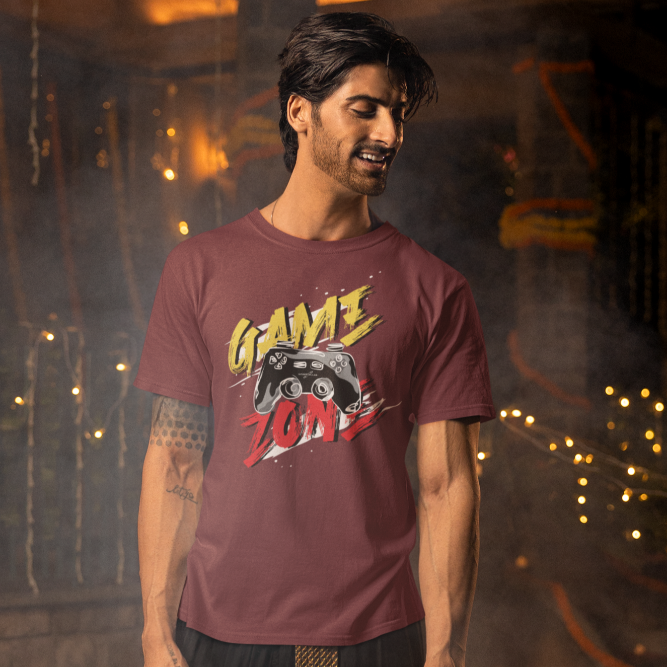 Game Zone T-Shirt - Maroon