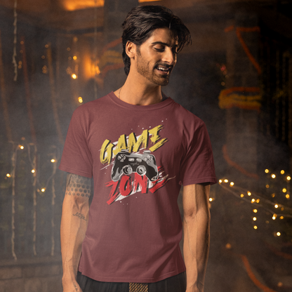 Game Zone T-Shirt - Maroon