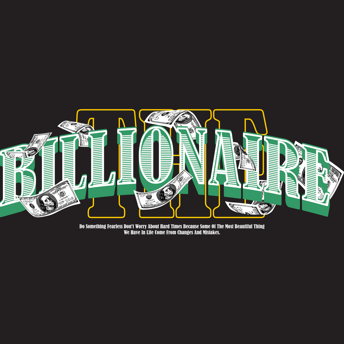 Billionaire Black Oversized T-Shirt