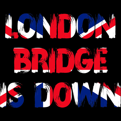 London Bridge Is Down Oversized T-Shirt