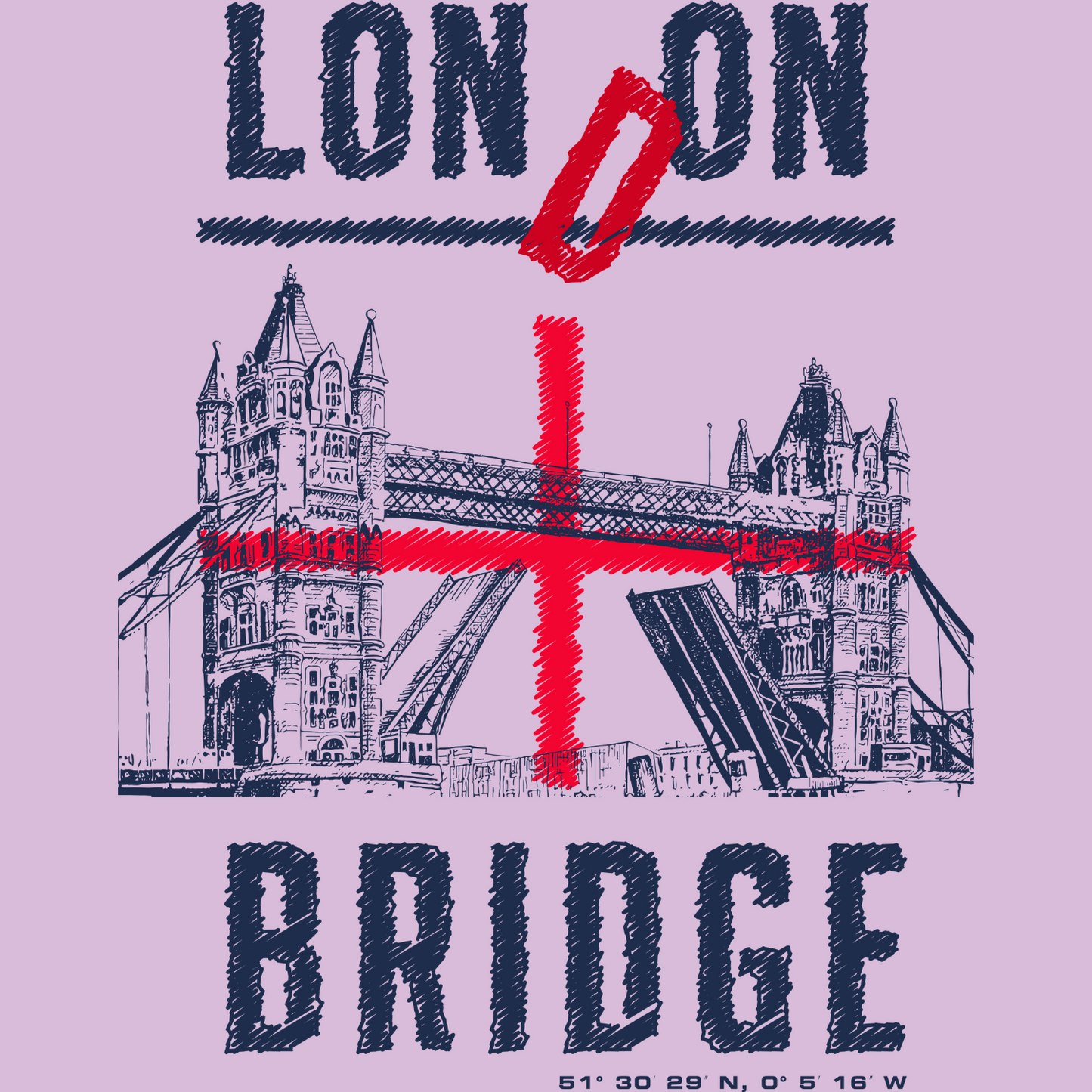 London Bridge Oversized T-Shirt