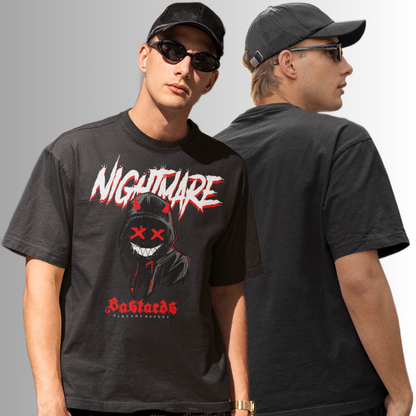 Nightmare Black Oversized T-Shirt