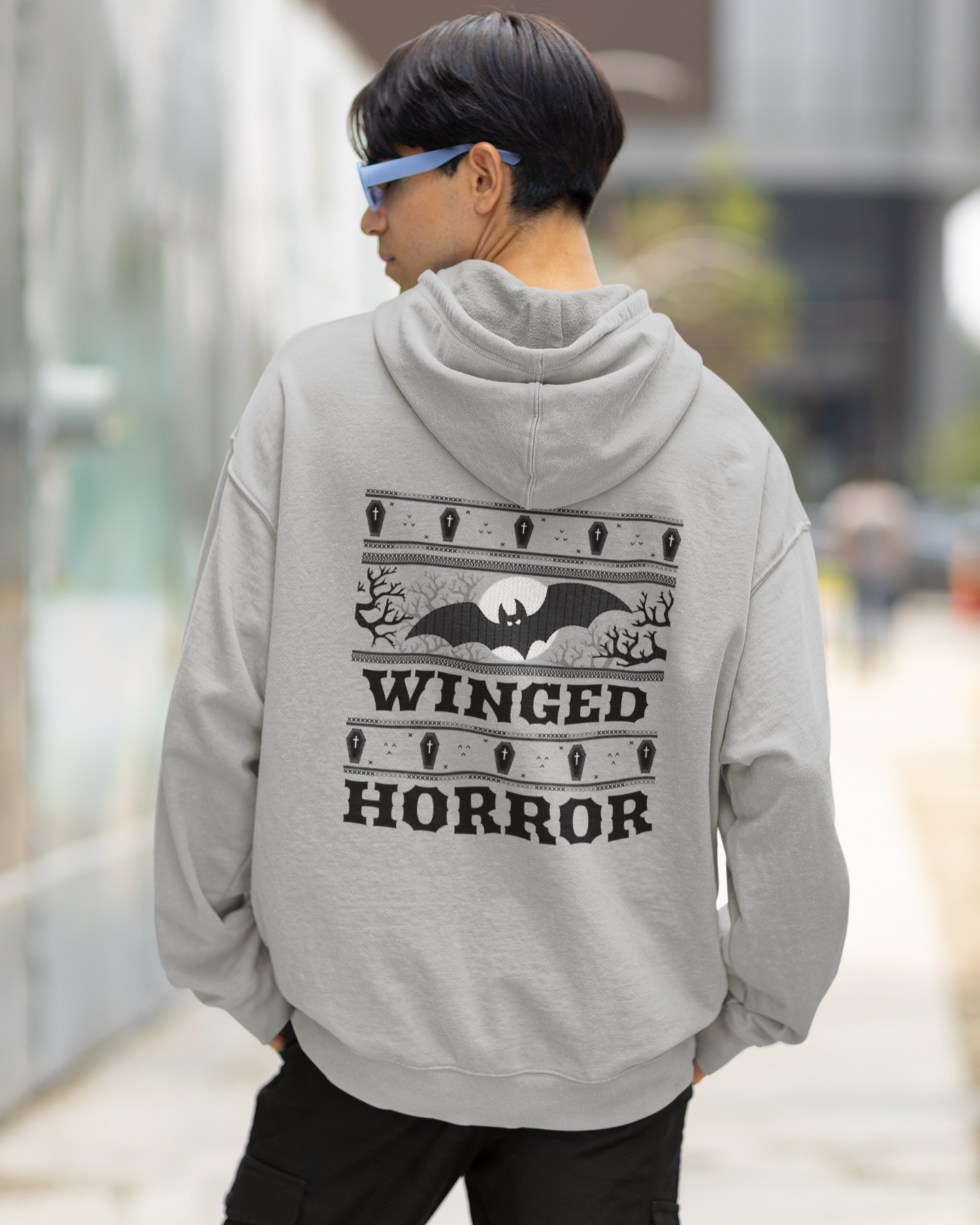 Winged Horror Hoodie