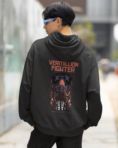 Vermillion Fighter Hoodie