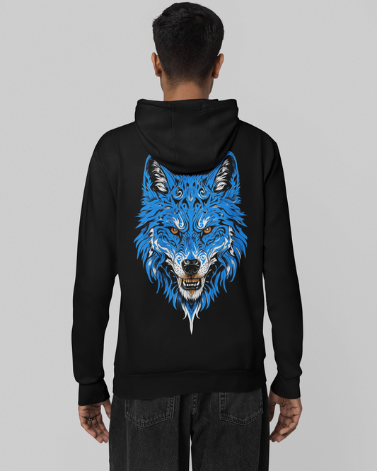 Blue Wolf Hoodie