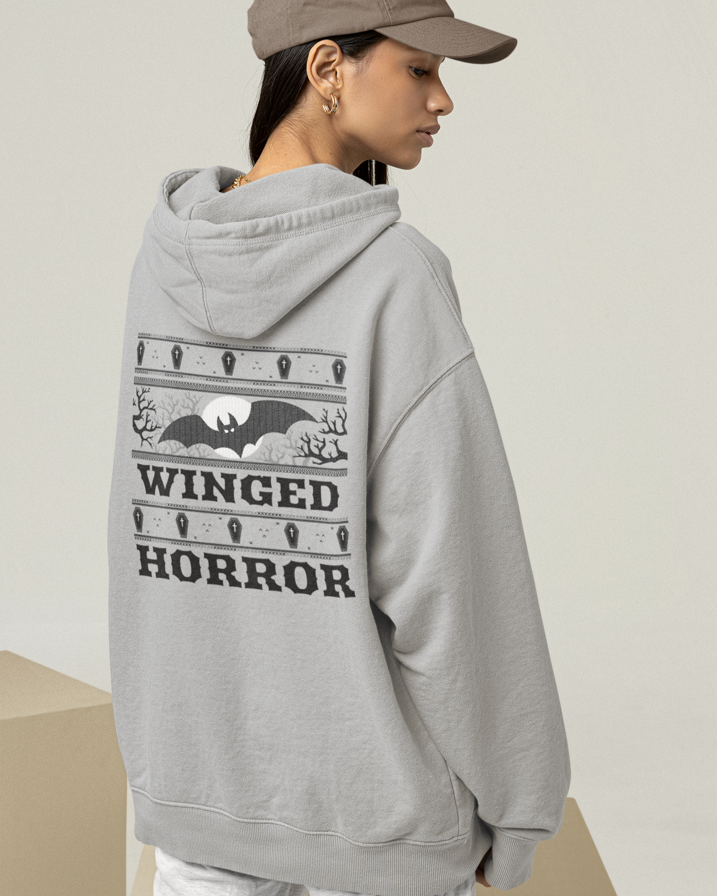 Winged Horror Hoodie