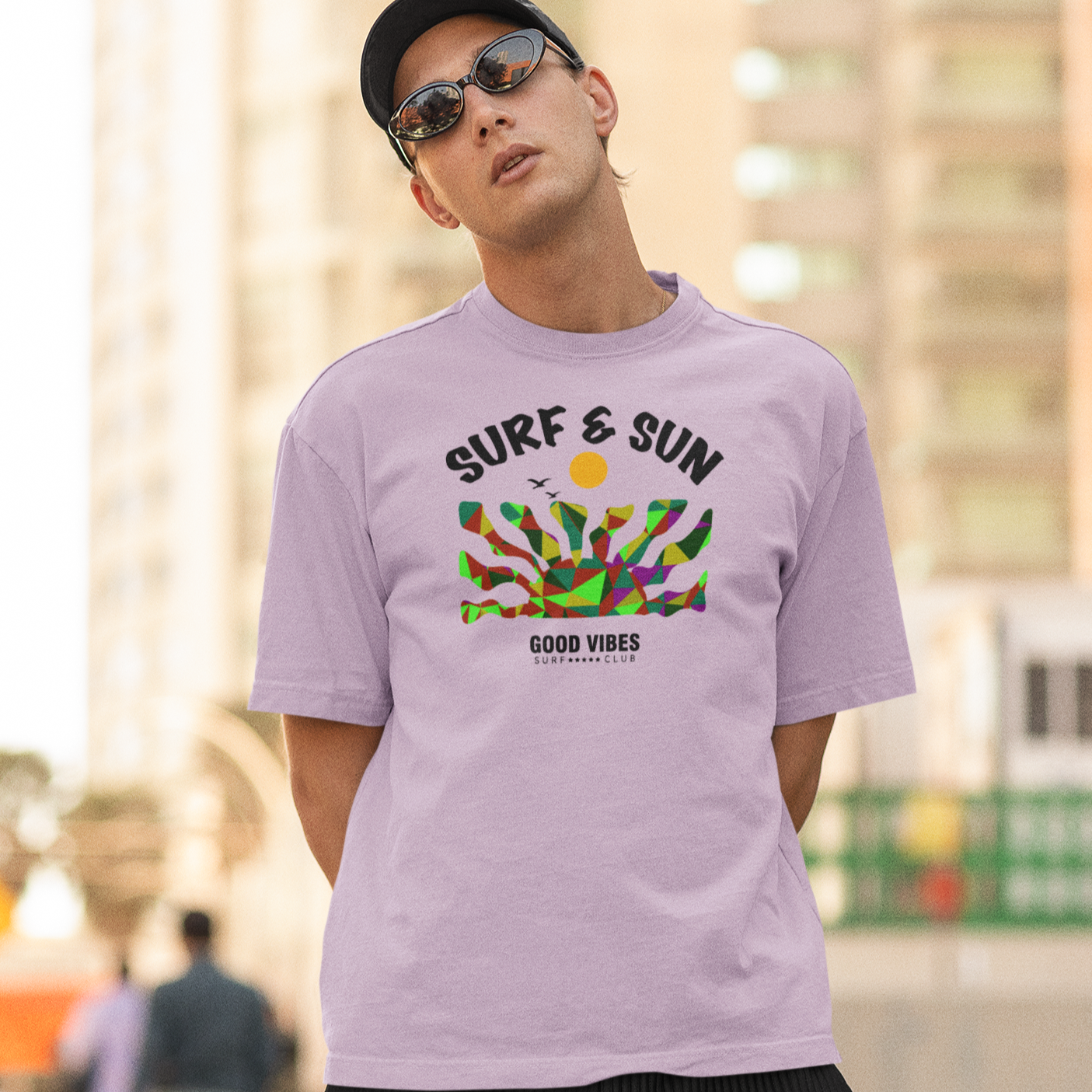 Surf & Sun Oversized T-Shirt