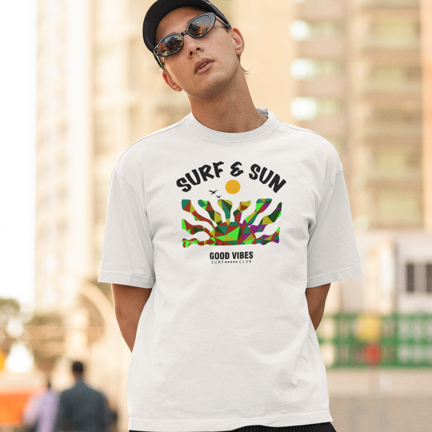 Surf & Sun Oversized T-Shirt